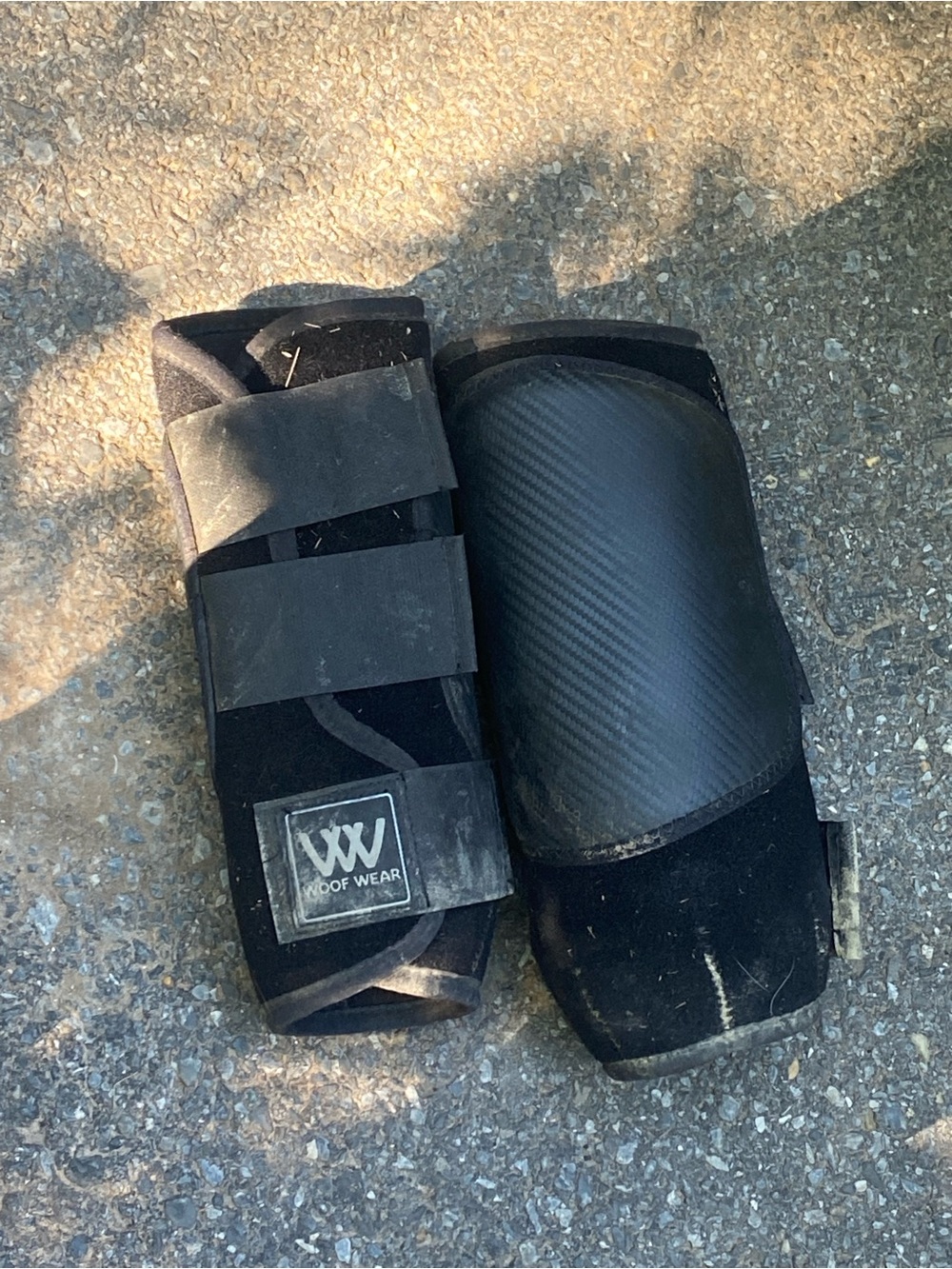 Woof Wear Black Horse Tendon Boots (Pair)